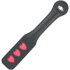 Leren flapzweep - Heart Impression Leren flapzweep - Heart Impression